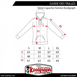 Veste Capuche Devil see you in Hell