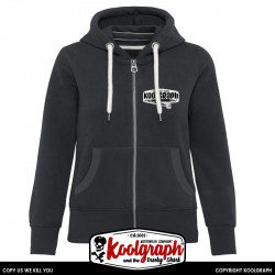 Veste Capuche Minnie Rockabilly