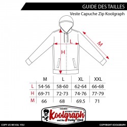 Veste Capuche cafe racer TT Isle of Man