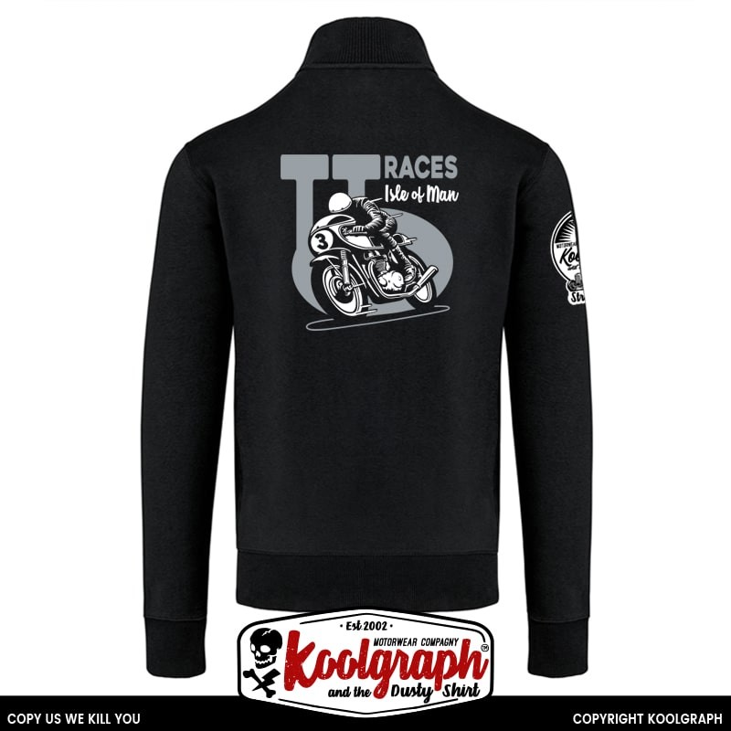 gilet vintage koolgraph kustom kulture rockabilly cafe race TT Isle of Man