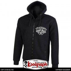 Veste Capuche cafe racer TT Isle of Man