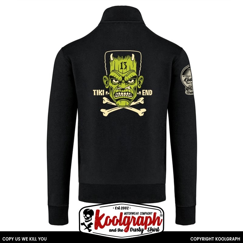 gilet vintage koolgraph kustom kulture rockabilly cafe race hot rod Frankenstein Dead end tiki