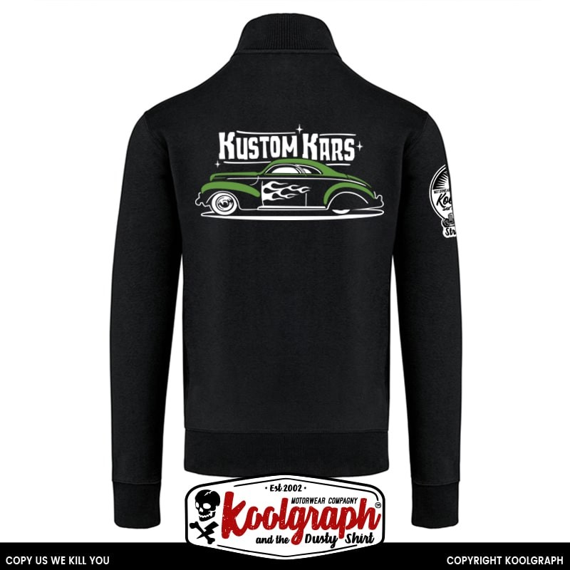 gilet vintage koolgraph kustom kulture rockabilly cafe race hot rod metalflake