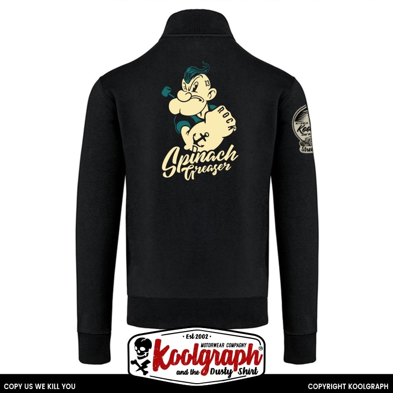 gilet vintage koolgraph kustom kulture rockabilly cafe race hot rod popeye greaser rocker