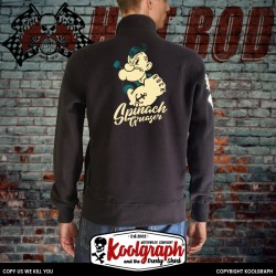 gilet vintage koolgraph kustom kulture rockabilly cafe race hot rod popeye greaser rocker
