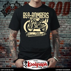 Tshirt Moto Bombers B59