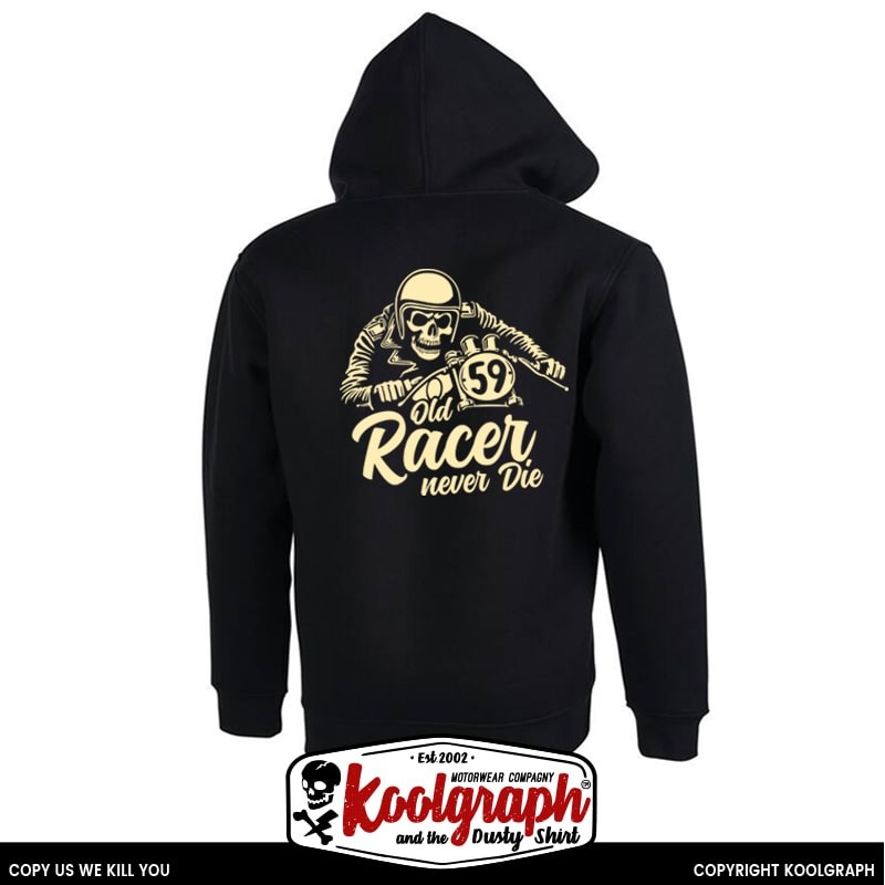 une veste capuche zippée koolgraph kustom kulture rockabilly cafe race legend