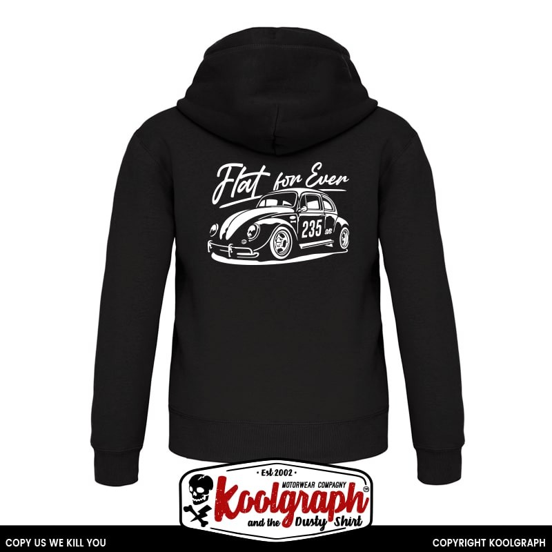 sweat capuche koolgraph kustom kulture rockabilly cafe race hot rod cox coccinelle flat