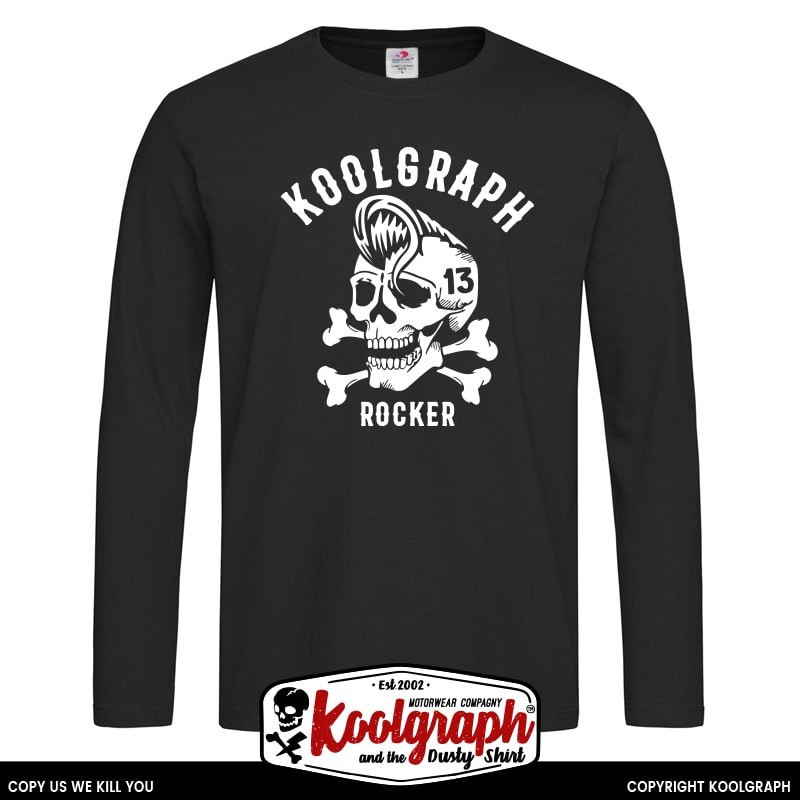 tshirt koolgraph kustom kulture rockabilly cafe race hot rod skull Rockers ml tshirt koolgraph kustom kulture rockabilly cafe race hot rod skull Rockers ml