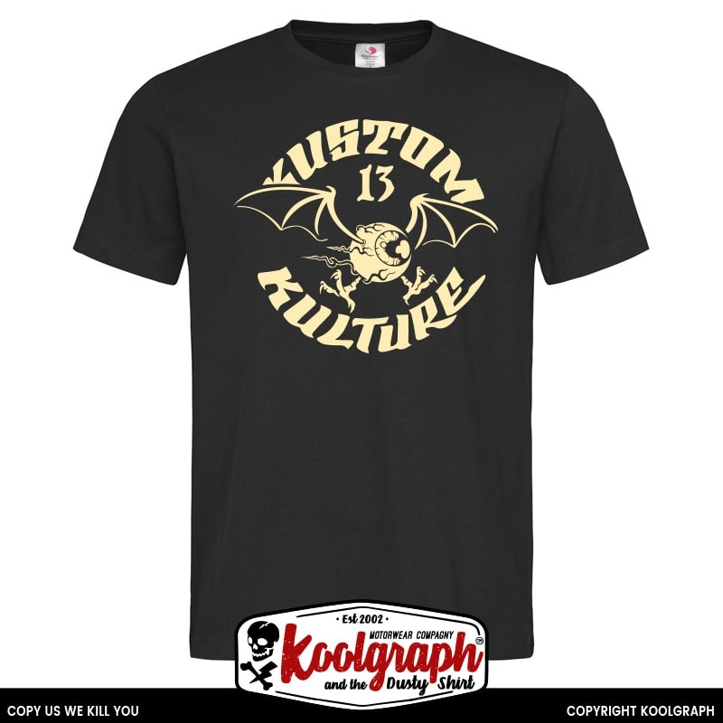 tshirt koolgraph kustom kulture rockabilly cafe race hot rod  Eyeball tshirt koolgraph kustom kulture rockabilly cafe race hot rod  Eyeball