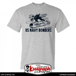 tshirt koolgraph kustom kulture rockabilly cafe race hot rod navy cat